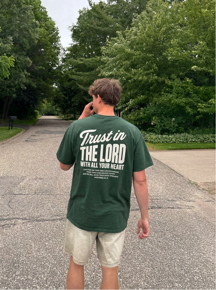 "HIS WILL" Sorona Oversized Tee
