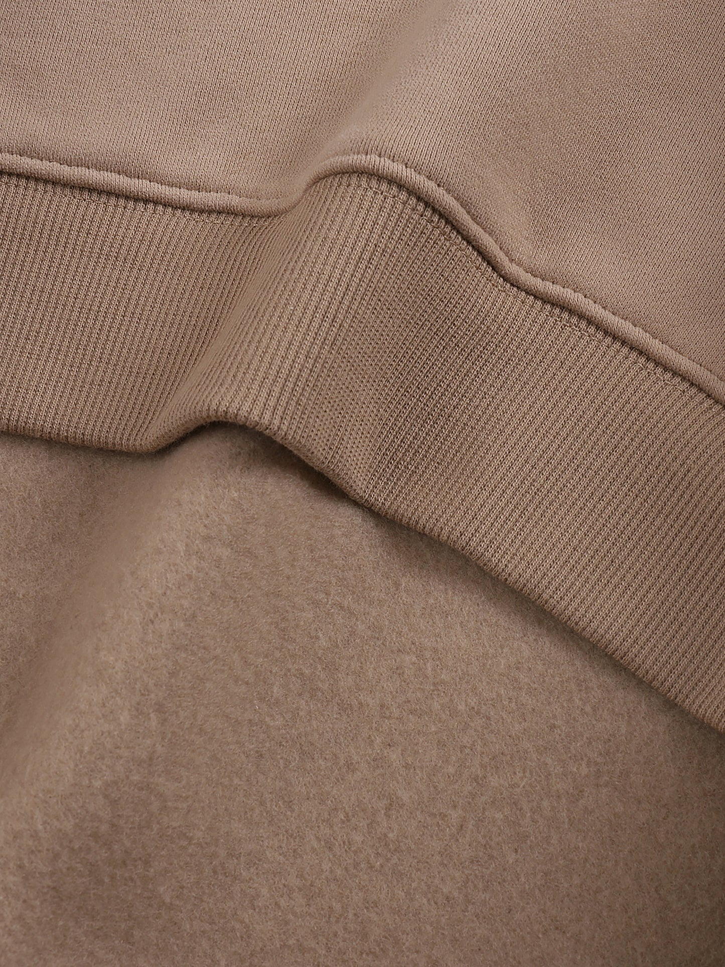 "With God" Signature Fleece Crewneck — Light